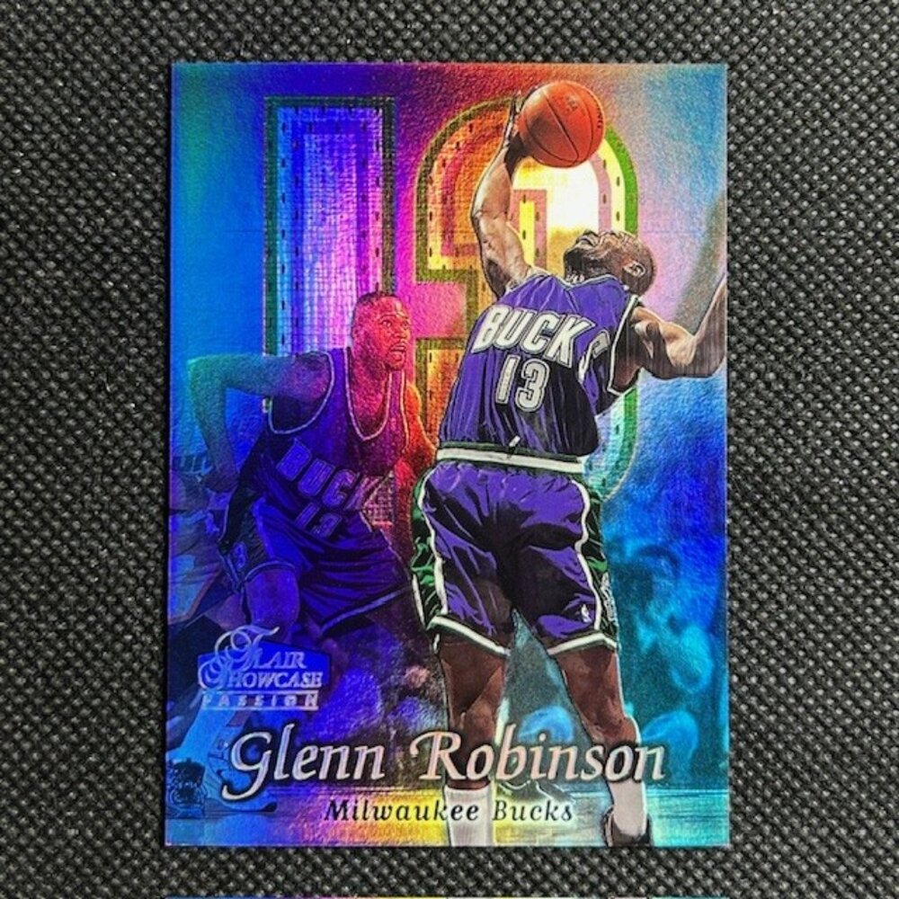 1998-99 Flair Showcase GLENN ROBINSON Row 2 Seat 35 Milwaukee Showpiece